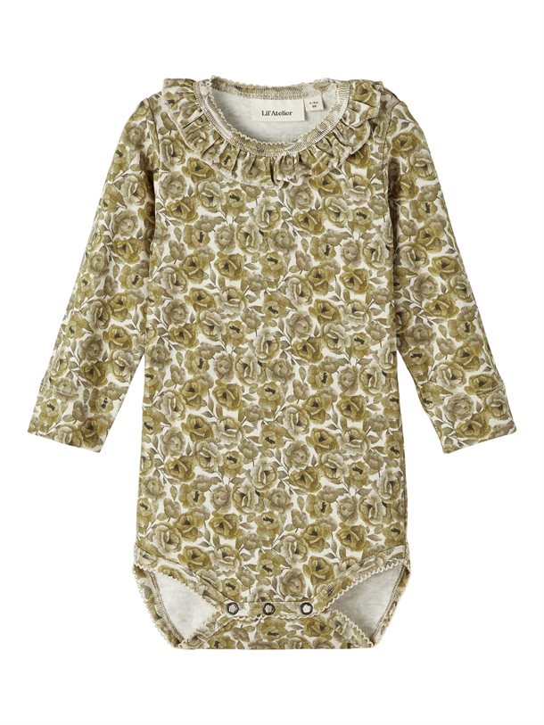 Lil Atelier Body - Turtledove, økologisk bomuld lil atelier