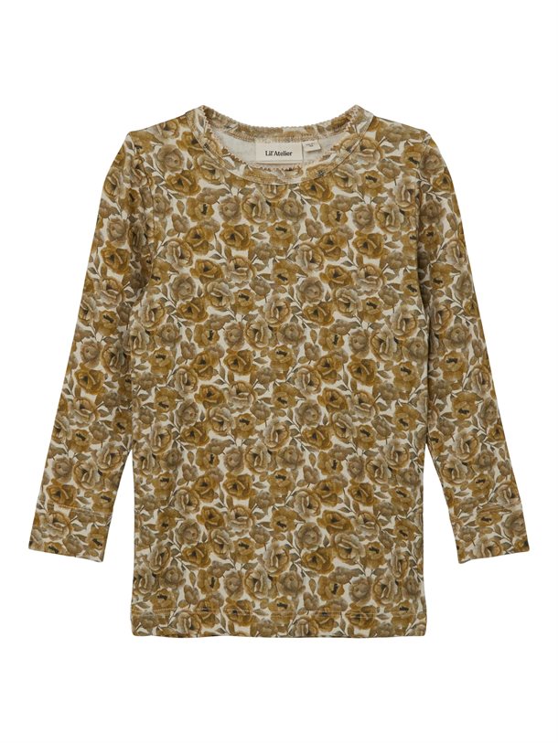 Lil' Atelier - Gaya Bluse - Turtledove, top, t-shirt