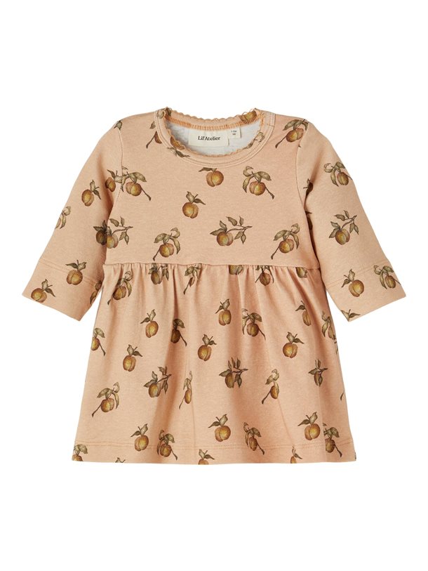 Lil Atelier Gaya Slim Body Dress ,Frappé, body, Lil Atelier, kjole, kjole piger body dress, bodykjole, kjole med bodystocking