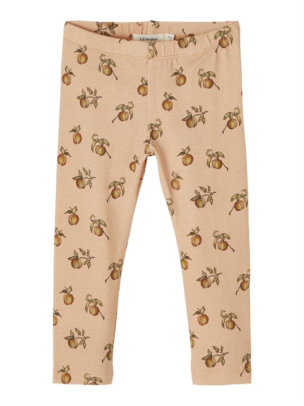 Lil Atelier Gaya Leggings // Frappé, økologisk bomuld lil atelier leggings, leggings piger, leggings, Lil Atelier