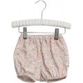 shorts pige, shorts print pige, wheat shorts lyserød, shorts lyserød pige, lyserøde shorts, wheat shorts, Wheat Nappy Pants - blomster