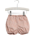 shorts pige, shorts print pige, wheat shorts lyserød, shorts lyserød pige, lyserøde shorts, wheat shorts, Wheat - Nappy Pants Pleats // Rosa