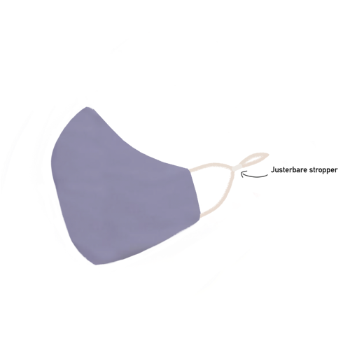 Bow´s by Stær stof mundbind//sort + 1 filter