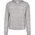 pullover, trøje, skrit, sweater, grå, pige, pigetrøje, pigebluse, vintertrøje, efterår, The New - Niala Knit Pullover