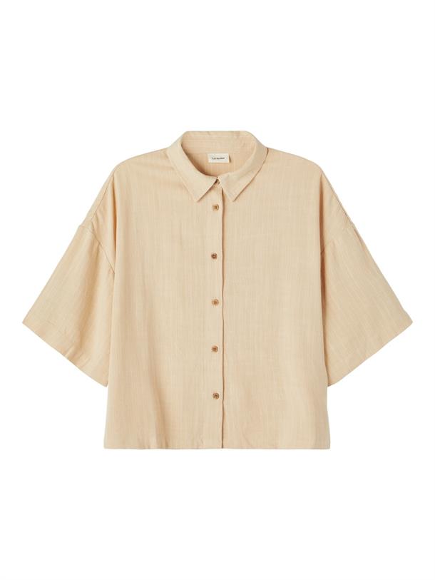 Lil Atelier Dameskjorte // Pebble