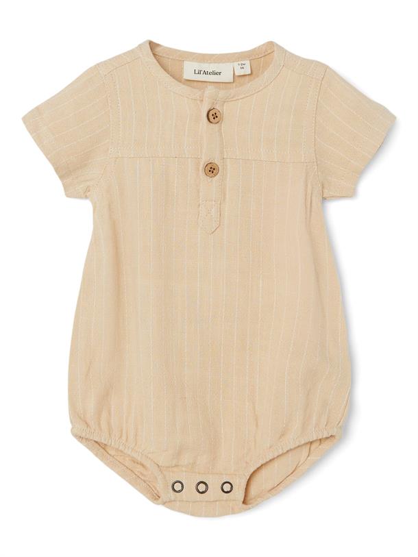 Lil Atelier Heleno Body Skjorte // Pebble