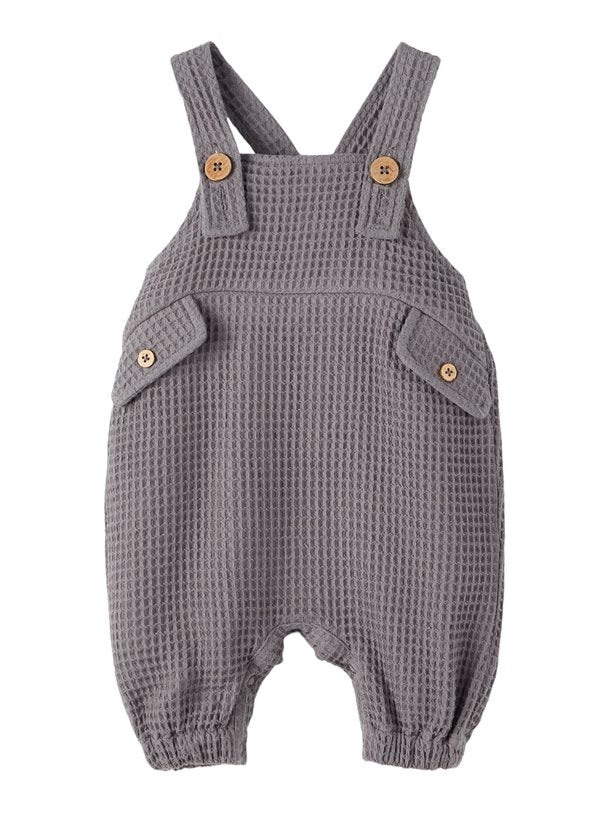 Lil Atelier løse overalls, overalls, vaffel,