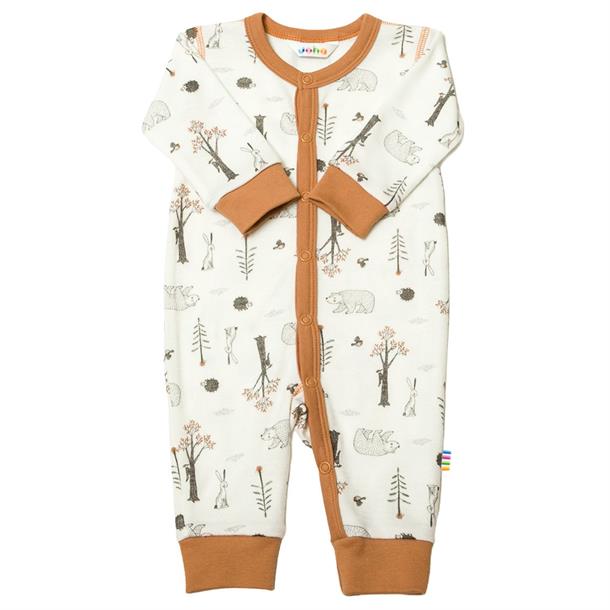 Joha Bodystocking rosa med korte ærmer