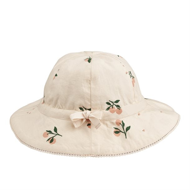 Liewood - Norene Bucket Hat - Peach / Sea shell, sommerhat solhat, børne hat, babyhat