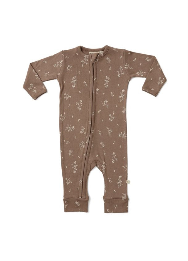 Thats Mine - Caline Onesie - Secret garden Cocoa