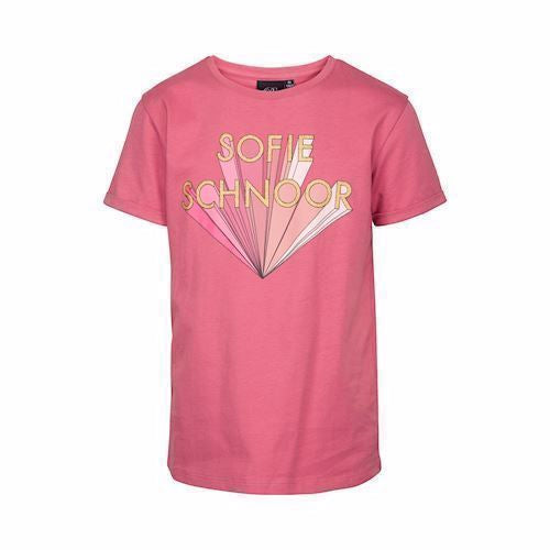 Petit By Sofie Schnoor T-shirt, guld tryk, sofie schnoor
