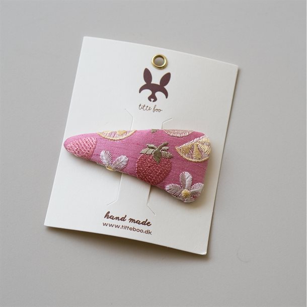 Titteboo -Love Stof Hårnåle - Red Scarlet