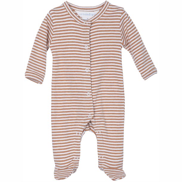 serendipity, P877, basis, heldragt, dragt, basisgarderobe, langærmet, lange ærmer, økologi, bomuld, rib, stribe, atlantic, blå, mørkeblå, Cashew,Offwhite