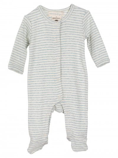 serendipity, P877, basis, heldragt, dragt, basisgarderobe, langærmet, lange ærmer, økologi, bomuld, rib, stribe, cloud, blå, lyseblå, offwhite
