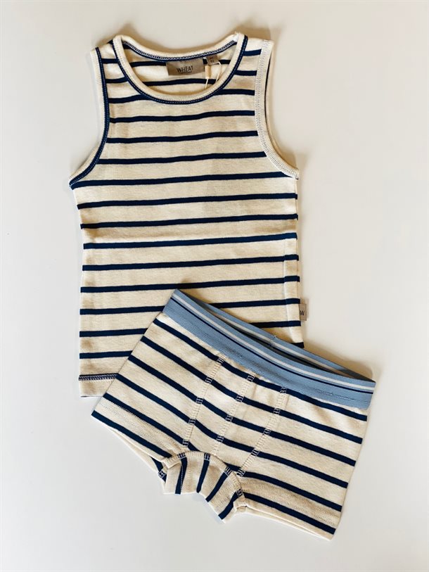 Wheat Rib pige undertøj Powder 2 par underbukser, girl underwear, undertrøje, drenge undertrøje