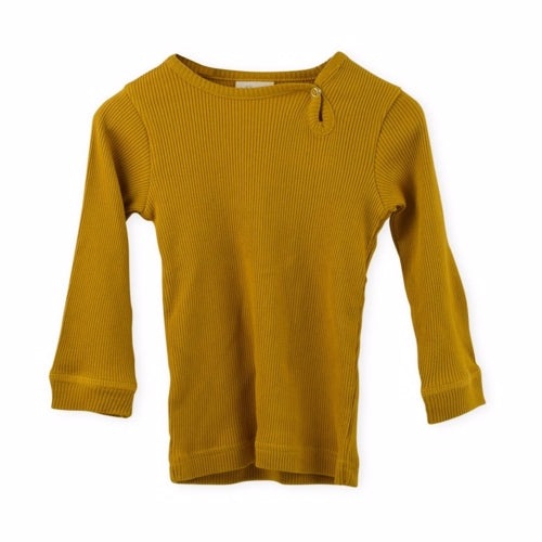 Petit Piao Bluse, Yellow Mustard