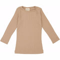 Petit Piao - T-shirt LS Modal // Beige