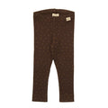 leggings legging petit piao,Modal,Dot , French Roast, Brown Sugar