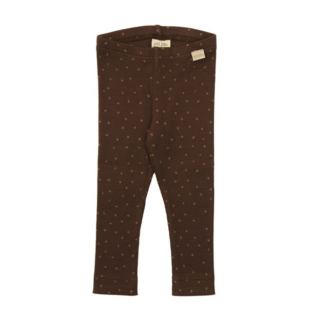 leggings legging petit piao,Modal,Dot , French Roast, Brown Sugar