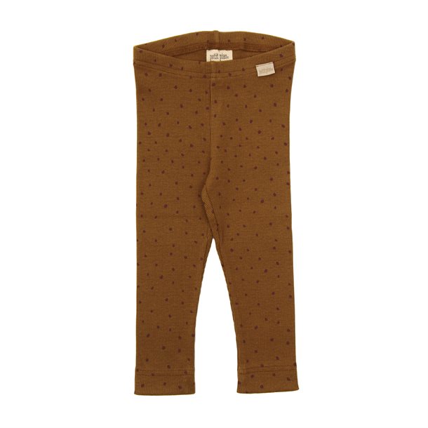 leggings legging petit piao,Modal,Dot , Rubber,Cobber Brown