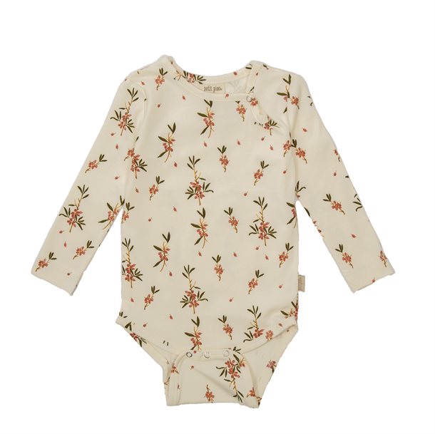 Petit Piao,Body ,L/S ,Printed , Sea Buckthorn