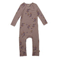 petit piao,  jumpsuit, L/S Printed,  Plum