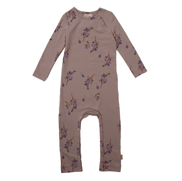 petit piao,  jumpsuit, L/S Printed,  Plum