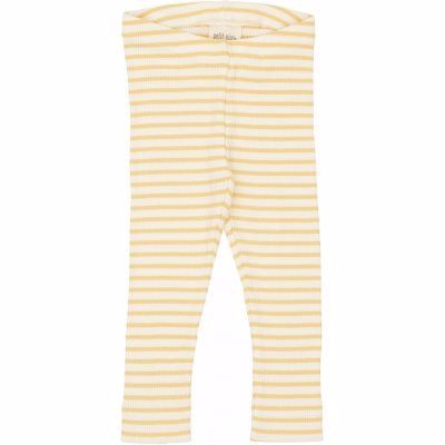 Petit Piao - Leggings Modal // Yellow Striped