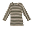 t-shirt bluse langærmet petit piao, Ivy Green,Tapioka
