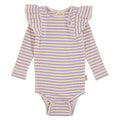 body bodystocking petit piao flæser striber lavender