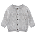 Fixoni strik cardigan, lysgrå