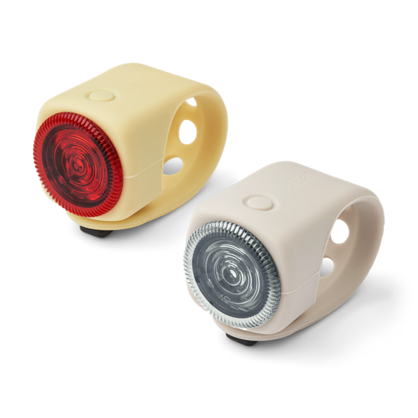Liewood - Rolf Bike Light 2-Pack - CRISPY CORN / SANDY