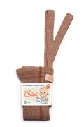 Silly Silas Strømpebukser med seler,footless tights,  Salted Caramel