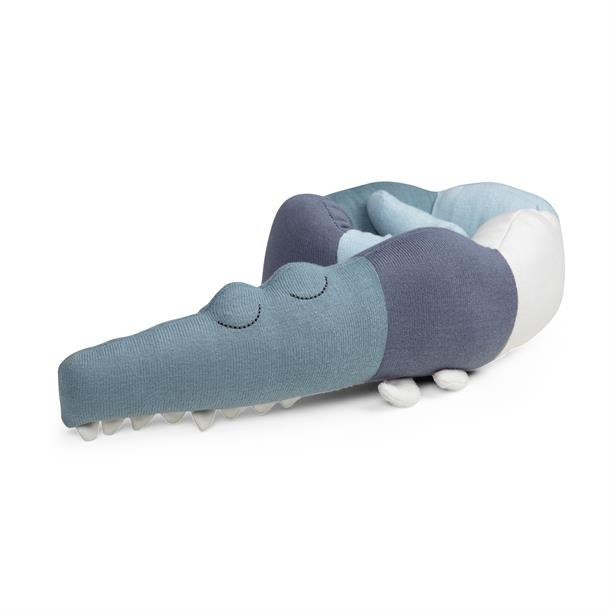 Sebra strikket pude Sleepy Croc -  Pixie Land