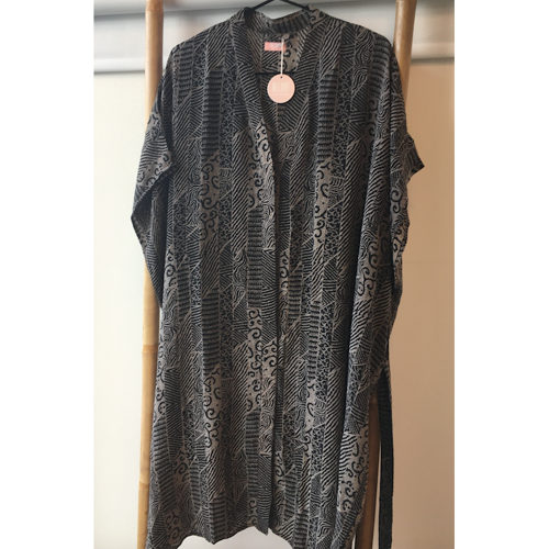 Kimono, silke, vintage, mortøj, morgenkåbe, mor, genbrugssilke, recycle, reuse, relove, secondhand,