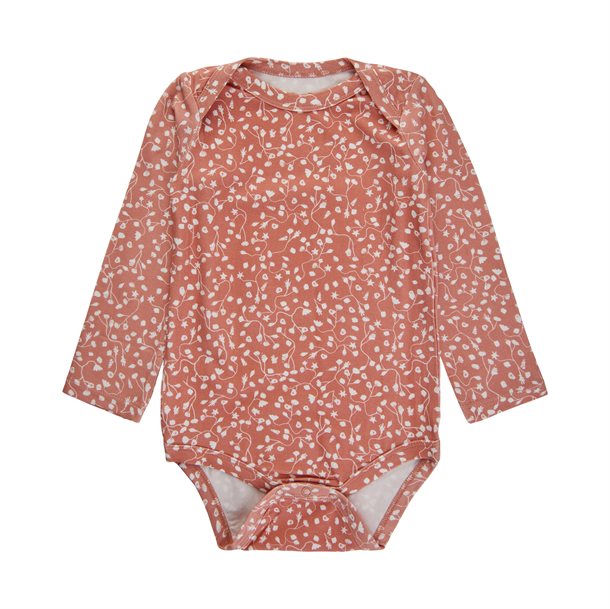 body, bodystocking, sparkedragt, Bob body, Bob, soft gallery body, print, blomster print, grene print, pige, rosa, rød, lyserød.