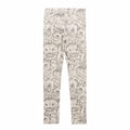 Soft Gallery - Junior Leggings // Owl Cream