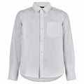 The New - Shiver LS Shirt // Bright White, skjorte, shirt, drengeskjorte