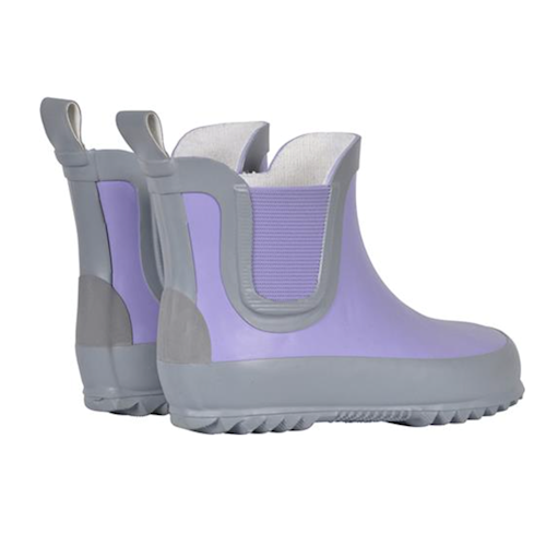 Mikk-line short Wellies , dark break Purple, kort gummistøvler, lilla korte gummistøvler, børne gummi støvler