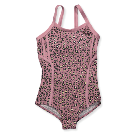 Petit By Sofie Schnoor Swim suit - AOP Leo, badedragt, svømmedragt, stranddragt, badetøj, soldragt, pigebadedragt, pigesvømmetøj,