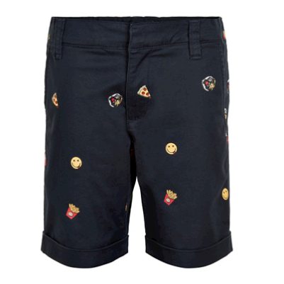 The New lomo chino shorts , chino shorts, drenge shorts, shorts, print, lomo, the new, tn2315, mørkeblå