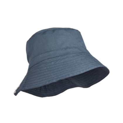 Liewood Eric sun hat sea blue, sommerhat solhat, børne hat, babyhat