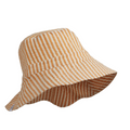 Liewood Eric sun hat sea blue, sommerhat solhat, børne hat, babyhat