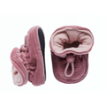 Hjemmesko, sutsko, futter, Melton futter, Melton booties soft waves Wild rose