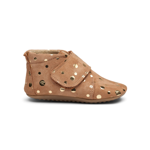 PomPom Starter Bodeaux Suede, baby starter sko, sutsko, ruskind sutsko