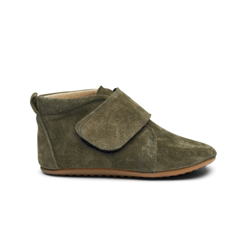 PomPom Starter Bodeaux Suede, baby starter sko, sutsko, ruskind sutsko