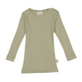 Petit Piao - t-shirt ls modal // clay, bluse, langærmet, t-shirt