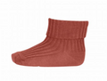babystrømper, babysokker, ankelstrømper, strømper, pigestrømper, sokker, ankelsokker, sporty, rib, klassisk, rød, bordeaux, basis.