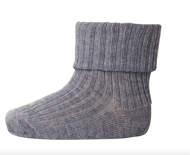 babystrømper, babysokker, ankelstrømper, strømper, pigestrømper, sokker, ankelsokker, pigesokker, grå, drengesokker, drengestrømper, sporty, rib, klassisk, basis.