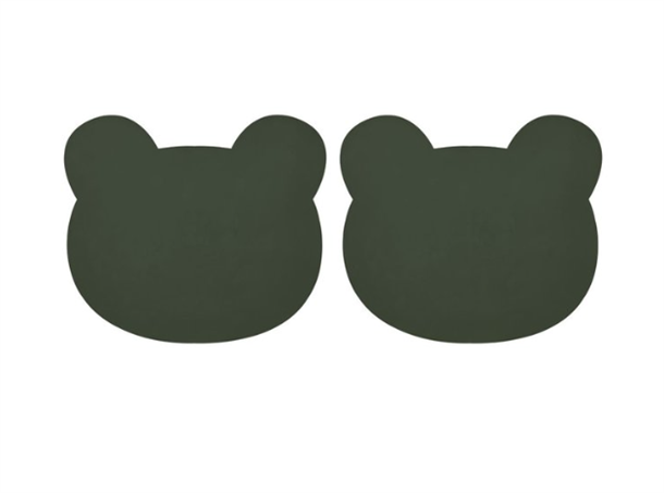 Liewood - Aura Placemat dækkeservietter, dækserviette, rose cat, spisetid, bordskåner, silicone